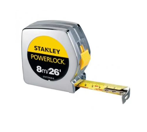 STANLEY 8M/26'F POWERLOCK MEASURING TAPE STHT33428-8