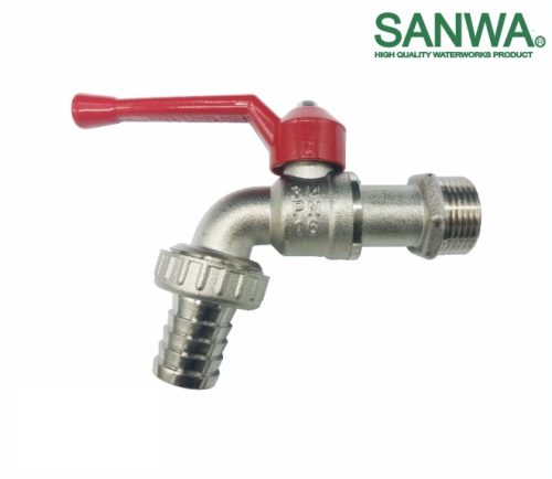 SANWA BIB COCK W HOSE - 3/4" (CKT20)