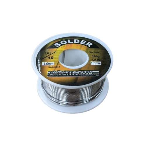 EXTREME 1.0MM SOLDERING WIRE ~ TIN LEAD 60/40 - 100GM