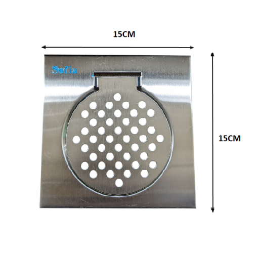 6" x 6" FLOOR GRATING W/SIDE