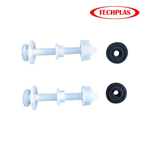 TECHPLAS 1027A C/C - PLASTIC BOLT, NUTS & WASHER - DIY