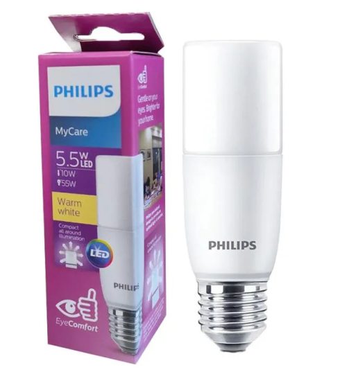 PHILIPS LEDSTICK 5.5W E14 - WARM WHITE 3000K