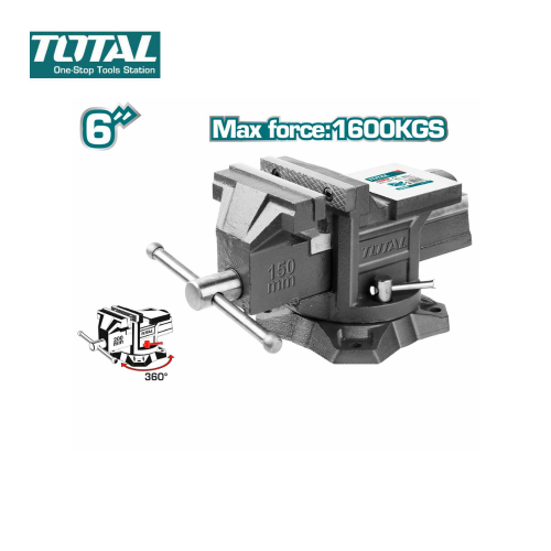 TOTAL 6" BENCH VICE (THT6166)