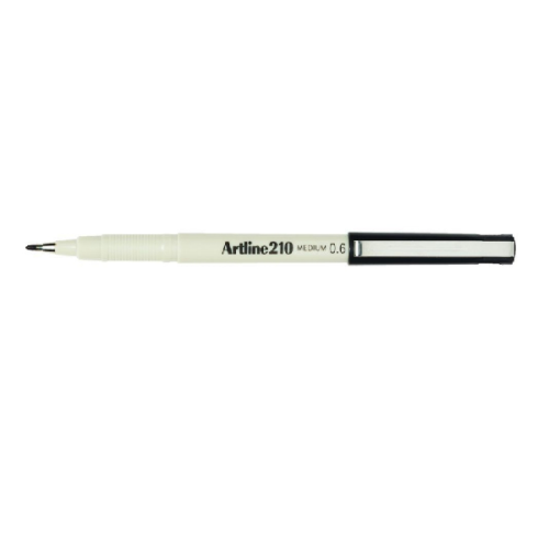 ARTLINE 210 PEN 0.6MM - BLACK