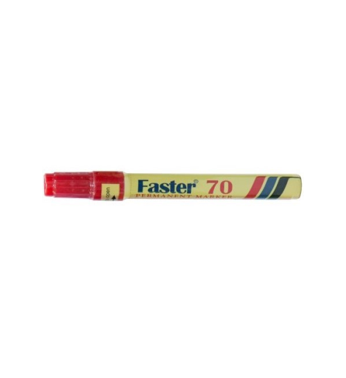 FASTER 70 PERMANENT MARKER (RED) - PC
