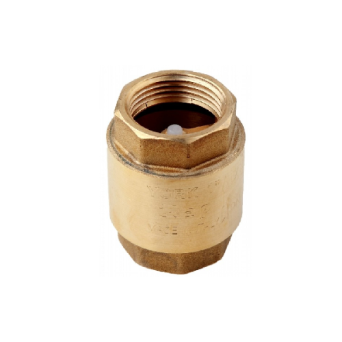 YORK BRASS SPRING CHECK VALVE