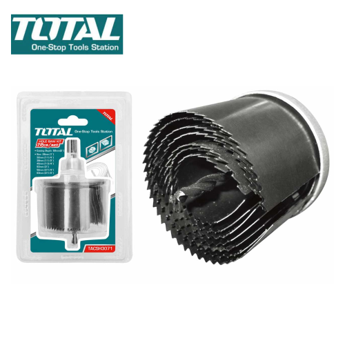 TOTAL 7PCS HOLE SAW SET (TACSH3071)