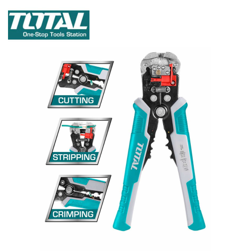 TOTASL 3 IN 1 AUTOMATIC WIRE STRIPPER (THT151246)