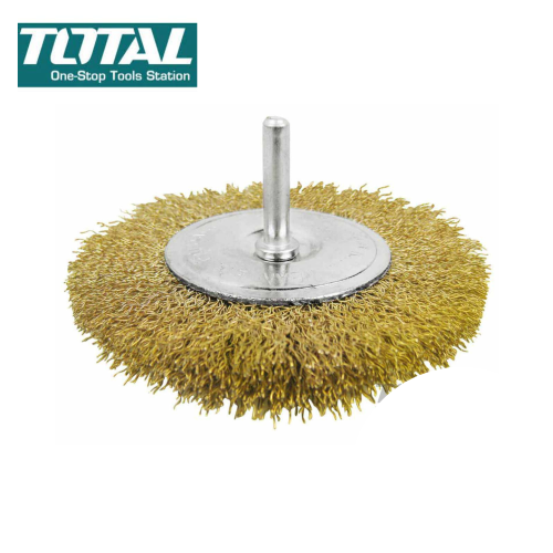 TOTAL 100x6.35MM CIRCULAR GRINDING WIRE BRUSH (TAC34041)