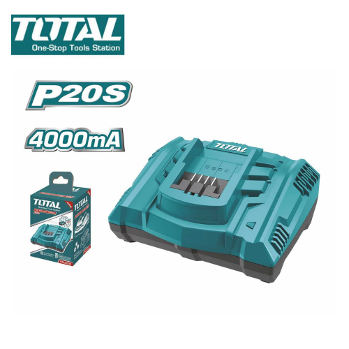 TOTAL 20V 2.0AH FAST INTELLIGENT CHARGER IN 0.5HOUR-4A (TFCLI2003)